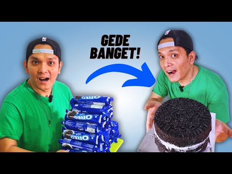Oreo Raksasa Buat OREO Raksasa Dari 30 Bungkus Oreo - YouTube