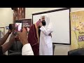 Mufti menk gives his bisht away to a nigerian boy who asks for a hug