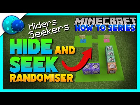 How To Make A Hide And Seek Randomiser Using Commands! On Minecraft Bedrock Edition!