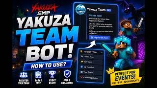 How to Register Your Team in Yakuza SMP Events! 🤖