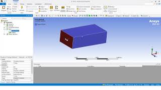 Using inflation with the sweep method in ANSYS Meshing