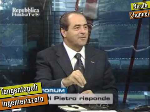 Di Pietro - Tangentopoli ingegnerizzata