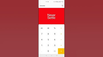 ONEPLUS NORD || CALCULATOR TRICK ||