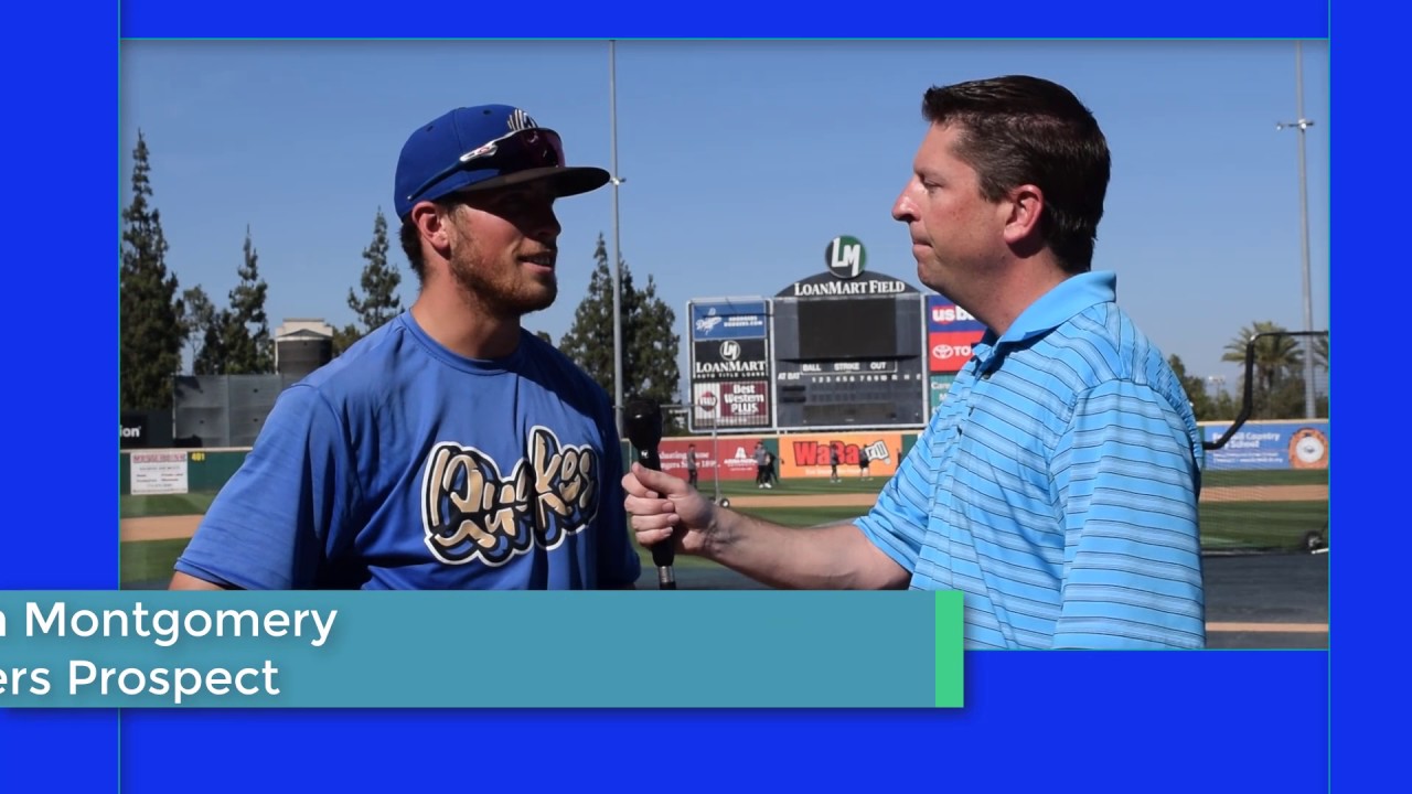 Pre Game Chats - Brandon Montgomery - Dodgers Prospect rancho seco