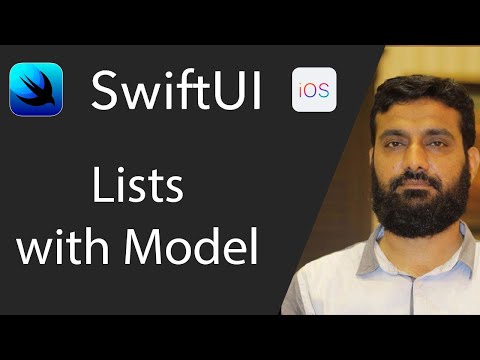 SwiftUI Models with Lists | ListView with Model in SwiftUI | SwiftUI for beginners | Urdu & Hindi