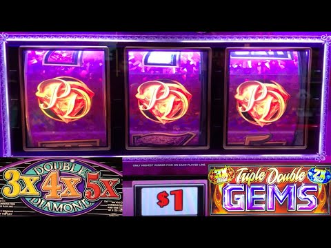 Got it! Triple Double Gems + Double 3x 4x 5x Diamond 3 screen + Pink Diamond Free Games Slot Play!