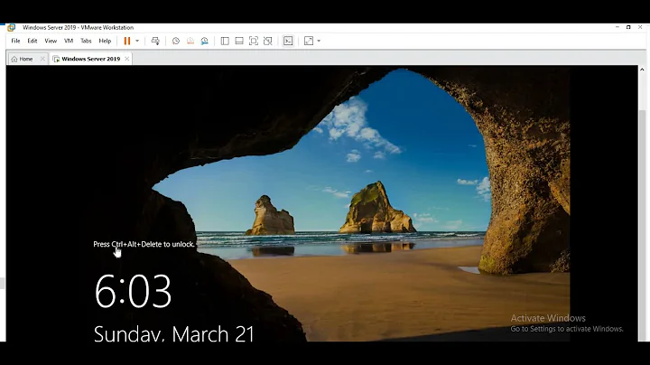 How to send Ctrl Alt Delete Command to a Virtual Machine only|Unlock VMs on VMWare Workstation