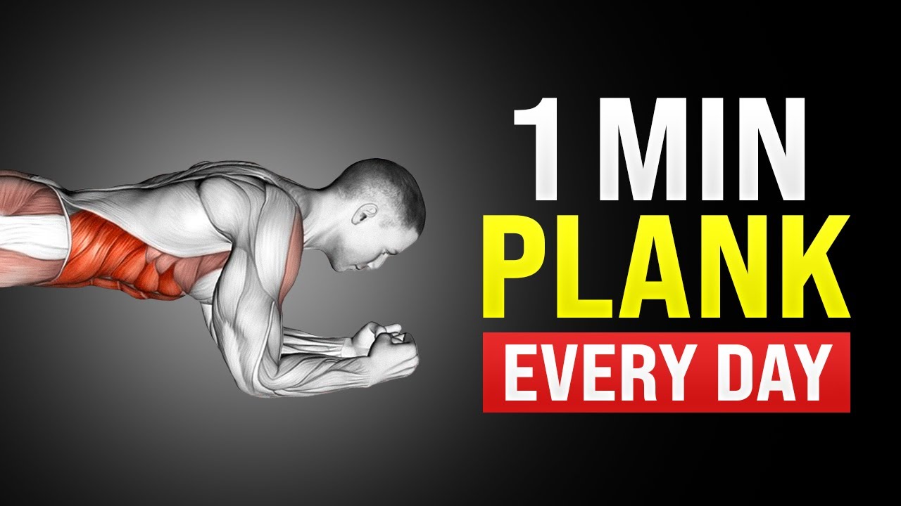 How 1 Minute Plank Every Morning Will Completely Transform Your Body -  Youtube