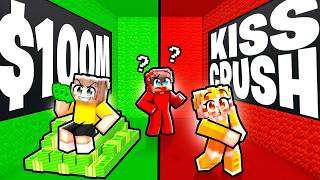 Download Lagu KISS YOUR CRUSH OR $100,000,000 in Minecraft? MP3 Download Lagu KISS YOUR CRUSH OR $100,000,000 in Minecraft? MP3