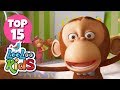 Five Little Monkeys - TOP 15 Songs for Kids on YouTube