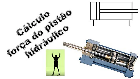 Como calcular a força de um cilindro?