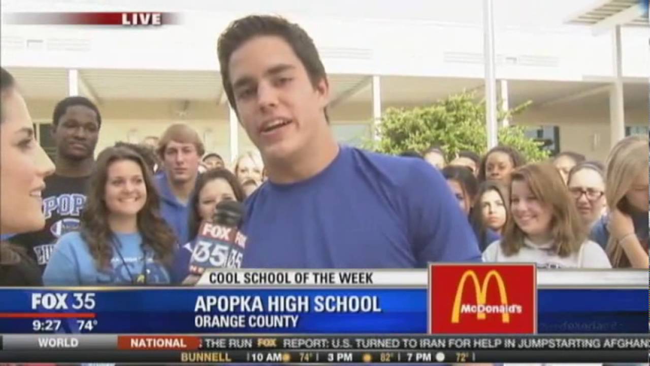 Apopka High School Wins Cool School Of The Week Old VideoFrom Fox 35