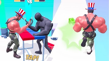 MUSCLE RUSH - All Levels Gameplay Android ISO Levels 16-17 | Android Gameplay | A58EDA