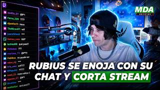 RUBIUS se ENOJA con su CHAT tras ser CRITICADO en PLENO DIRECTO