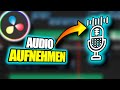 Wie man AUDIO in DaVinci Resolve AUFNIMMT🎙️ | DaVinci Resolve Tutorial