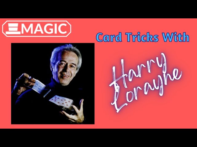 Close up card magic Expert card tricks Harry Lorayne 