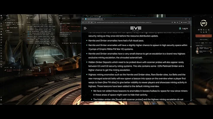 Eve Highsec Mining update