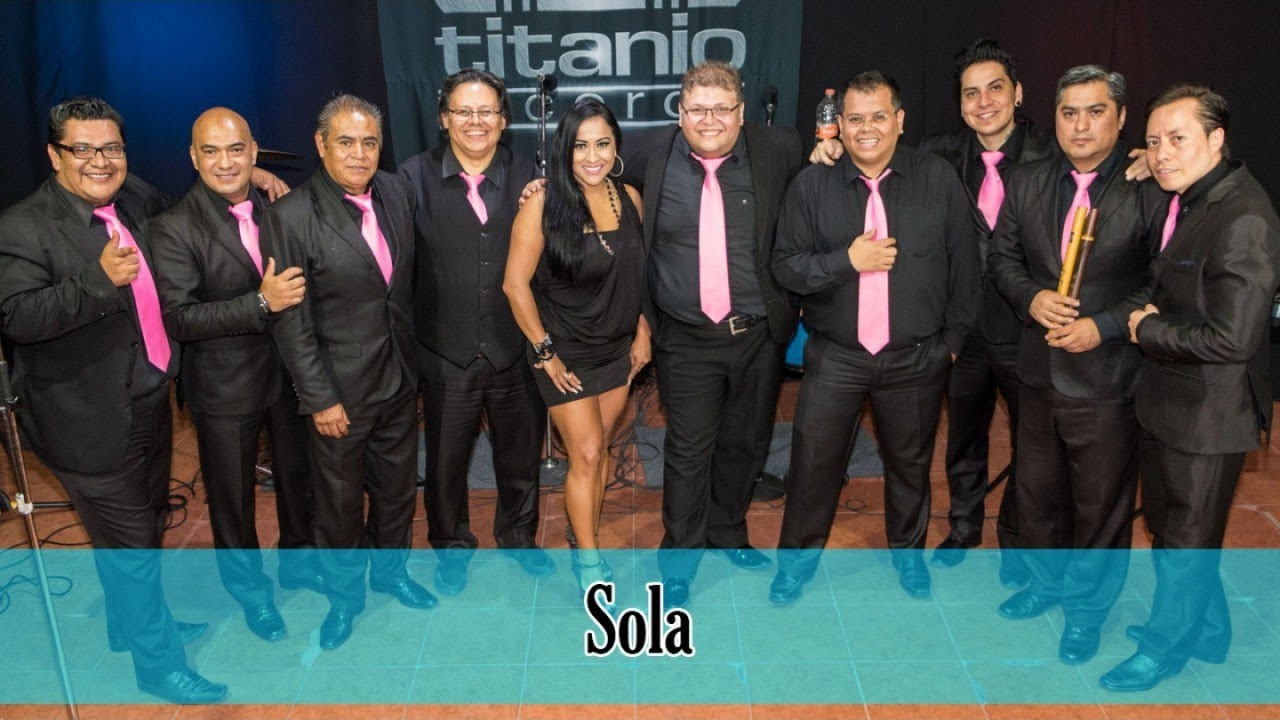 Los Llayras - En Reventón Titánico - Sola (TITANIO TV)