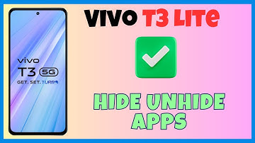 Hide Unhide Apps Vivo T3 Lite || How to add privacy permissions On apps || Apps settings
