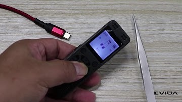 How to upgrade the V618 voice recorder