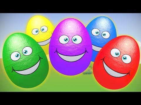 Baby Shark Song | Learn Colors with Surprise Egg and Truck Microwave Toy for Kids Children Alphabet