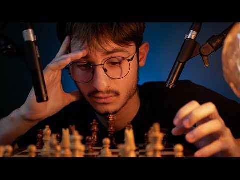 ASMR J'essaie de te battre au ÉCHECS ♟️ [Ambiance BOIS]