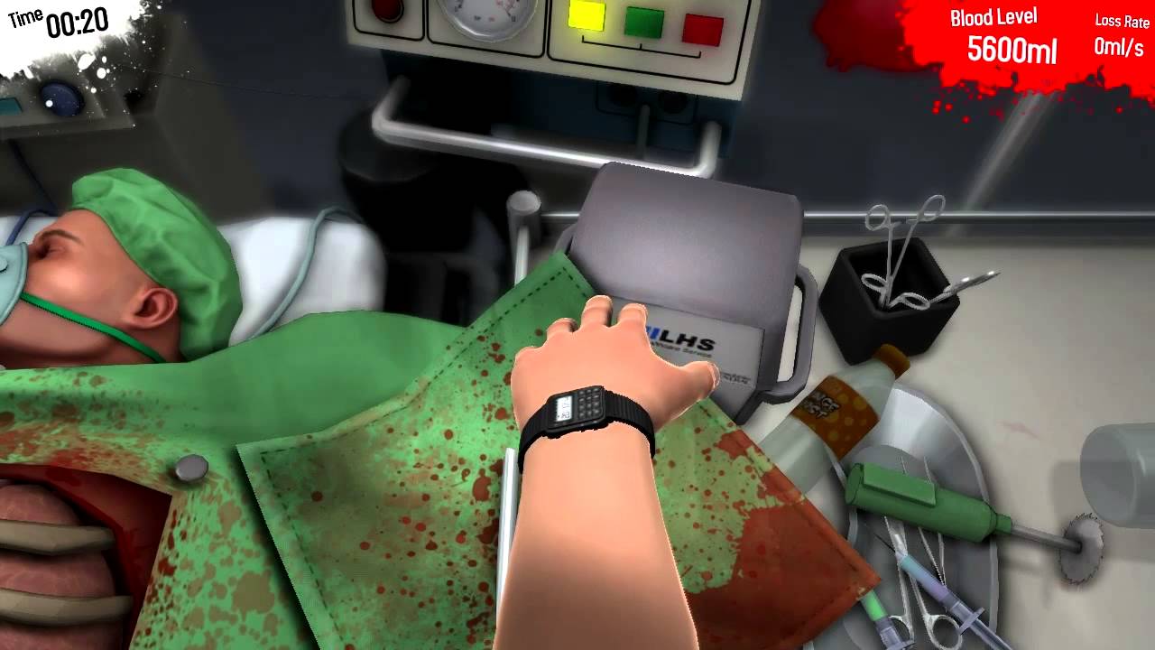 Funny Moments Trying To Play Surgeon Simulator - YouTube