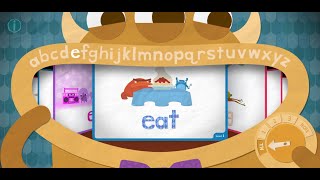 Letter E - Eat Endless Reader Sight Words Originator Games