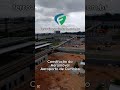 Construção do Aeromóvel em Cumbica