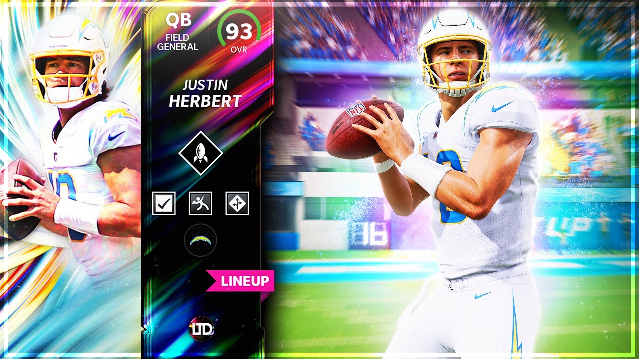 LTD JUSTIN HERBERT MADE ME FILE FOR BANKRUPTCY - Madden 22 Ultimate Team "Limited Edition"