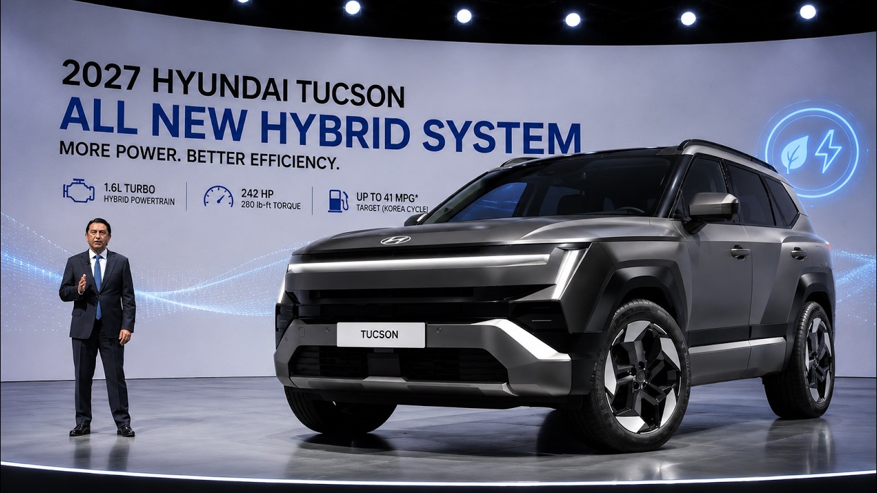 All New 2027 Hyundai Tucson Hybrid Revealed With More P… — Transcript