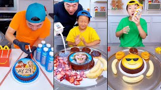 Mrbeast Cake Vs Emoji Cake Ice Cream Challenge By Ethan Funny Family