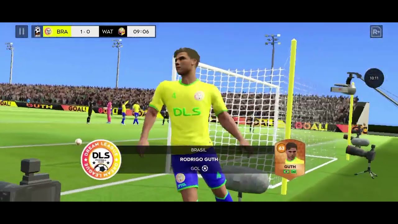 Dls Seleção Brasileira Ep-7 ENFRENTEI O MANCHESTER CITY PELA DLS CUP ...