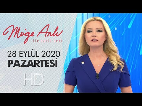 Müge Anlı ile Tatlı Sert 28 Eylül 2020 | Pazartesi