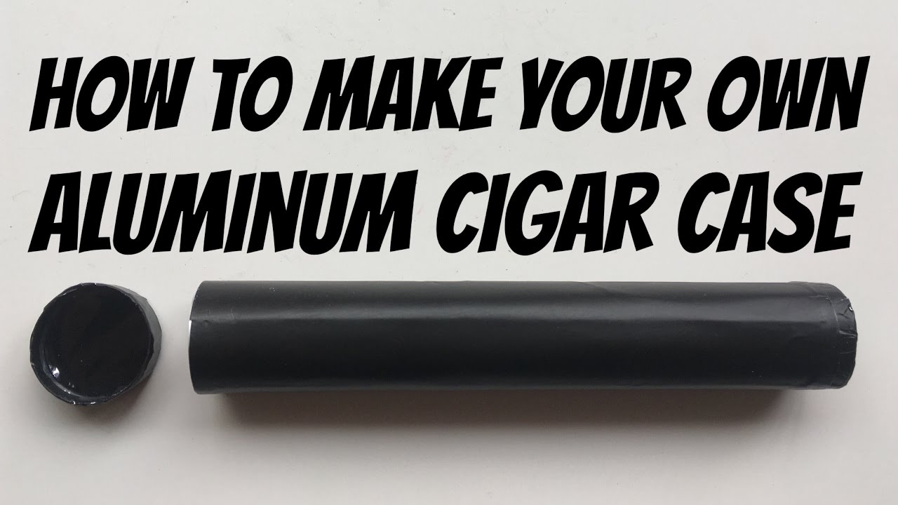 Serrated Sunshine - Episode 2 - Tutorial / How to / DIY - Cigar case for blunt, joint or chillum