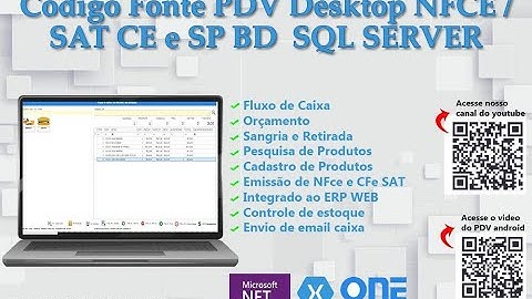 Nova Versão Codigo Fonte ERP WEB NET CORE 5 Com Emissão de NFE . NFCE e SAT CE E SP