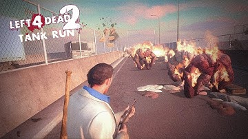 Left 4 Dead 2 - Solo Expert Tank Run (No Bots) The Parish