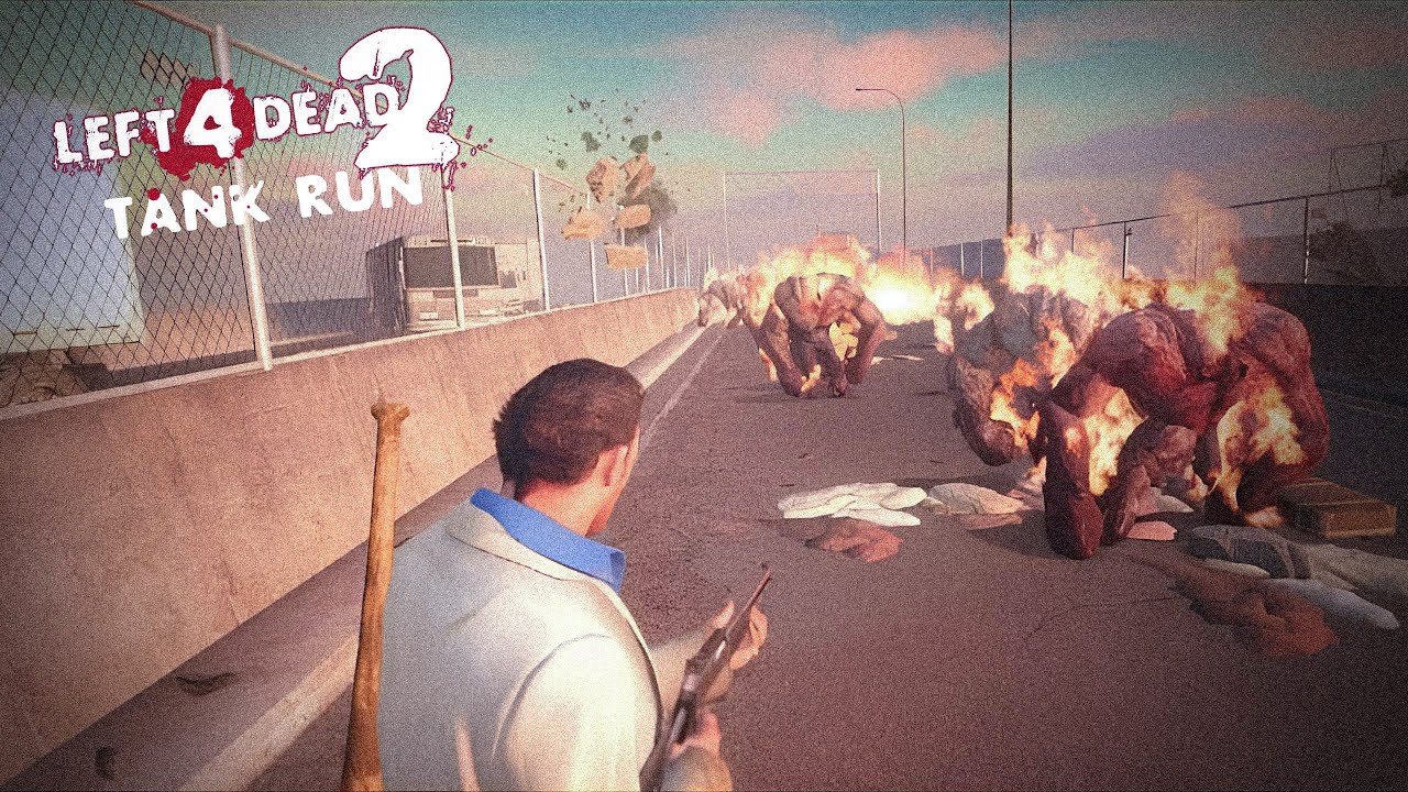 Left 4 Dead 2 - Solo Expert Tank Run (No Bots) The Parish