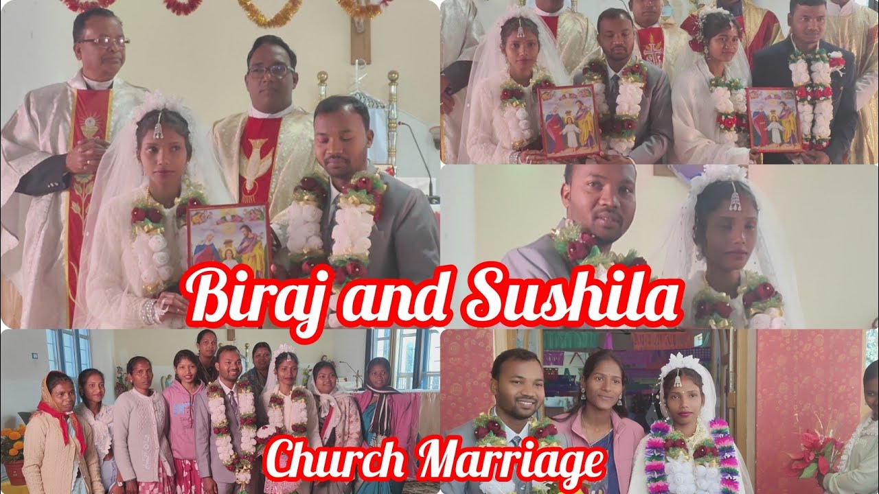 Biraj Kujur and Sushila wedding ceremony