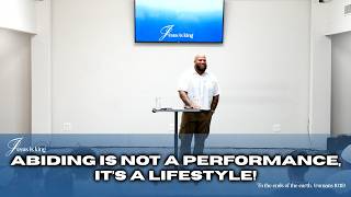 John 15:1-8 | ABIDING IS NOT A PERFORMANCE, IT’S A LIFESTYLE! | Elder Nobles Darby | 07-26-2026