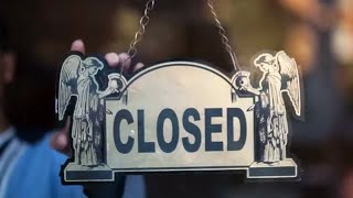 Open And Closed Sign Stock 