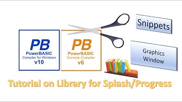 PowerBasic Snippets - Generic Library for Graphic window progress bar part 1