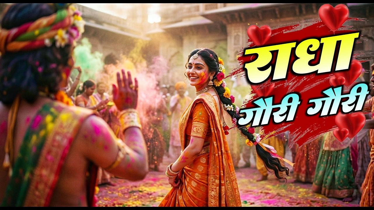 Radha Gori Gori ( Official Video ) - राधा गौरी गौरी बरसाने की छोरी | Bhajan Tune | New Bhajan 2026