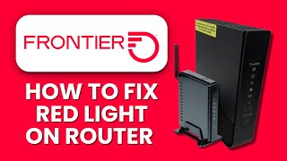 NEW! Frontier Router DSL Light Red 🚨 Line Issue Troubleshoot 2025