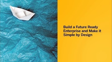 Build a Future Ready Enterprise and Make it Simple by Design | Deloitte @ SAP Sapphire in 2022