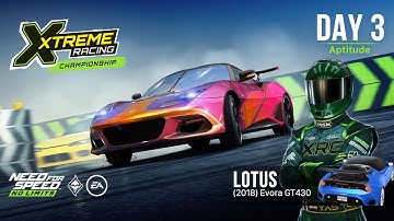 Need For Speed: No Limits | Lotus Evora GT430 (XRC - Day 3 | Aptitude) - Special Event Guide
