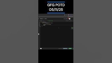 Get Minimum Squares | GFG POTD | 05/11/2025 #coding #gfg #potd #java #cpp