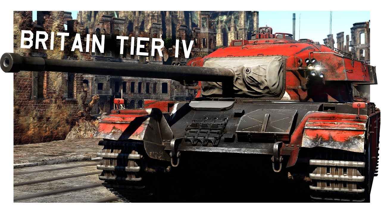 War Thunder British Ground Forces Tier Iv Review And Analysis Youtube