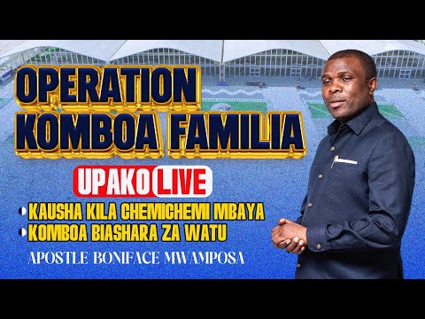 LIVE 25 12 2025 OPERATION KOMBOA FAMILIA MAOMBI 12 
