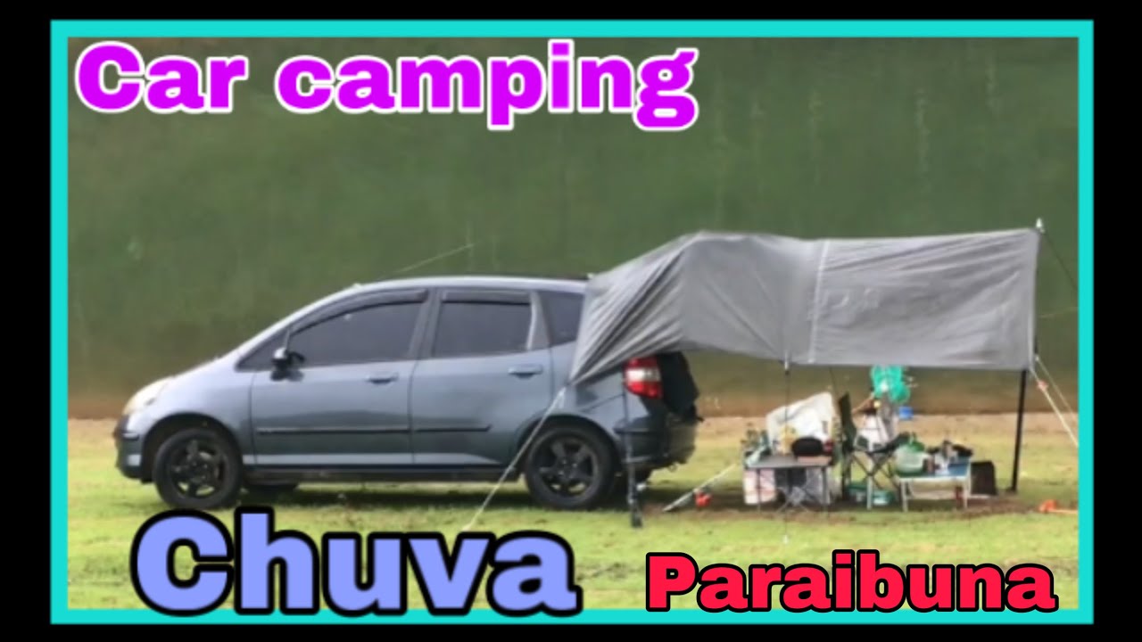 Pesqueiro do kiko, Paraibuna acampamento com chuva